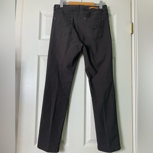 Simon Chang | Brown Super Stretchy Jeans - 10 - Picture 2 of 6